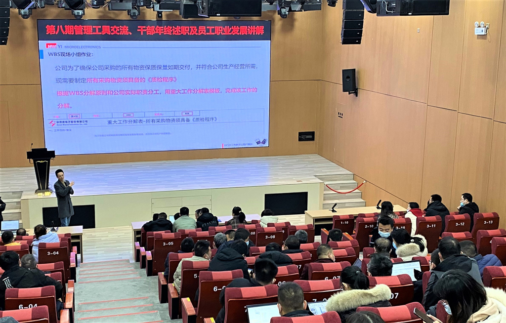 优游国际微电开展管理工具实践交流会(第八期)&干部年终述职及员工职业发展讲解