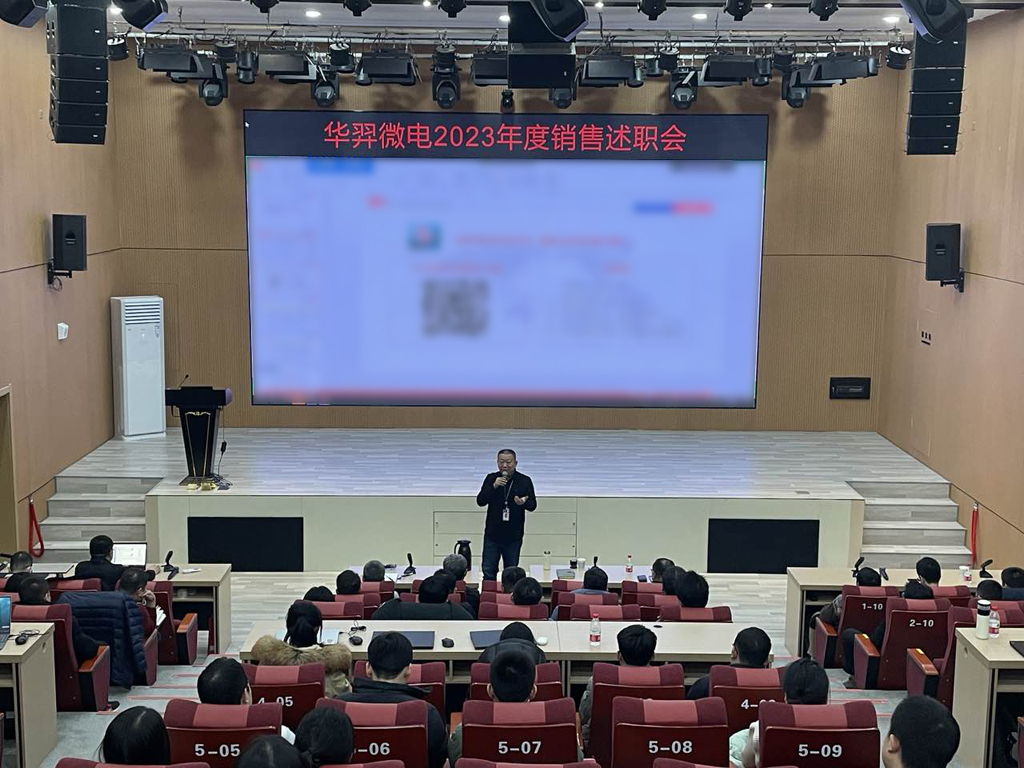 优游国际微电召开2023年度销售会议